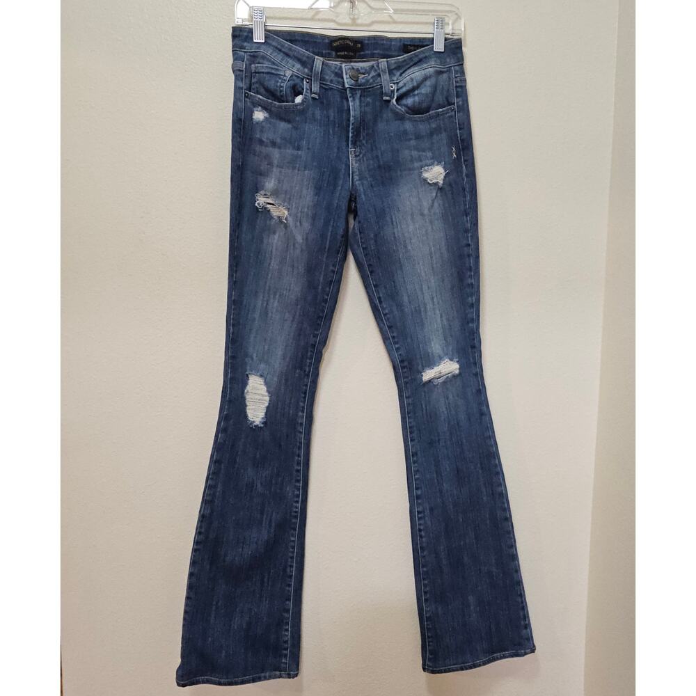 Genetic Denim sz28 Therly Bootcut n Flared blue jeans. USA made. Stylish. LAVibe
